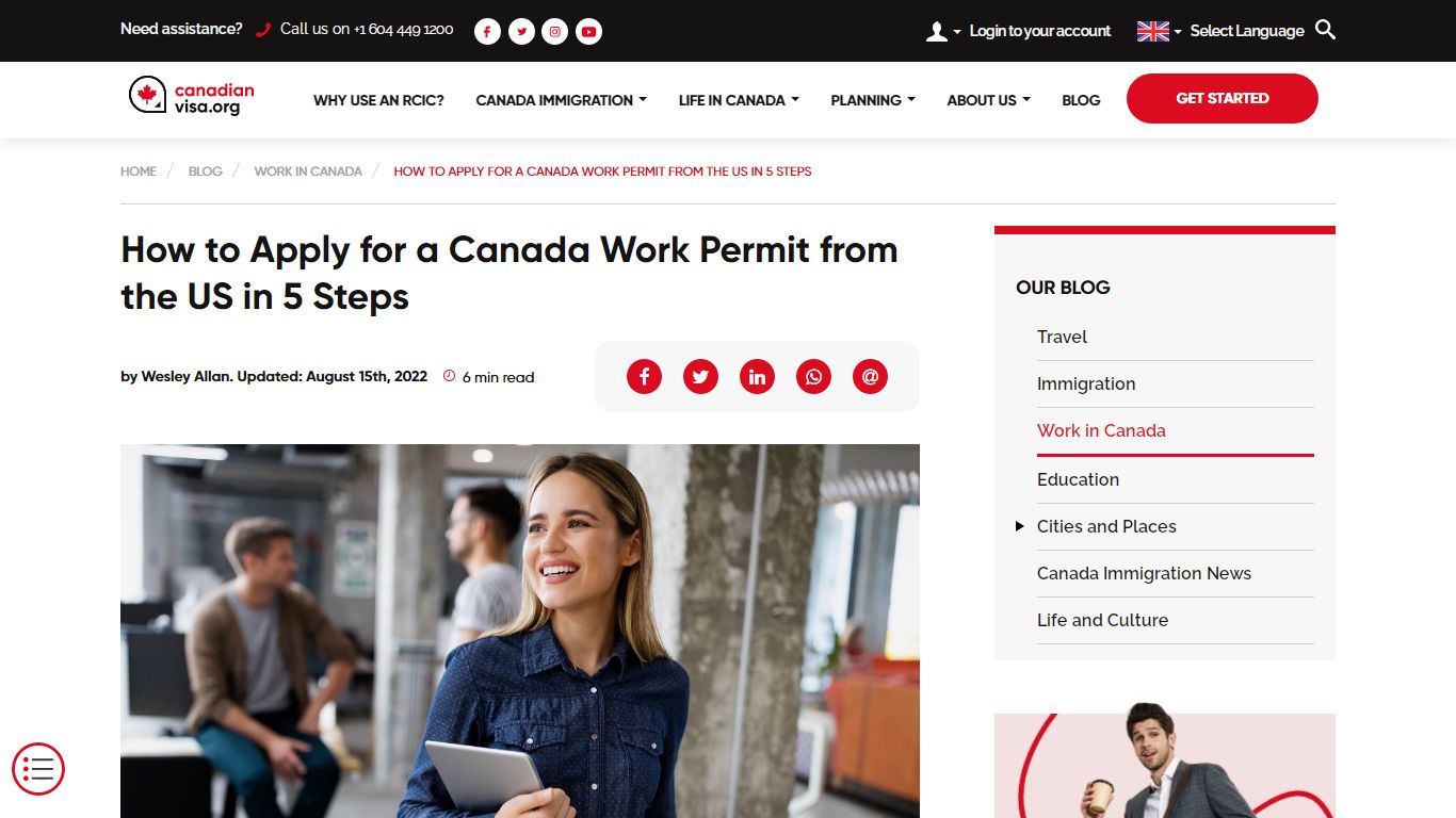 How to Apply for a Canada Work Permit from the US in 5 Steps ...